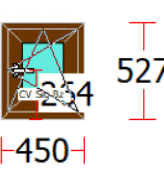 FEREASTRA PVC/1 CANAT