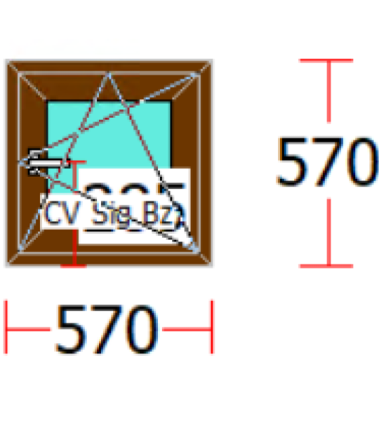 FEREASTRA PVC/1 CANAT