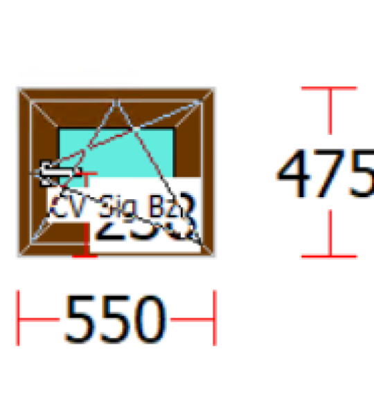 FEREASTRA PVC/1 CANAT