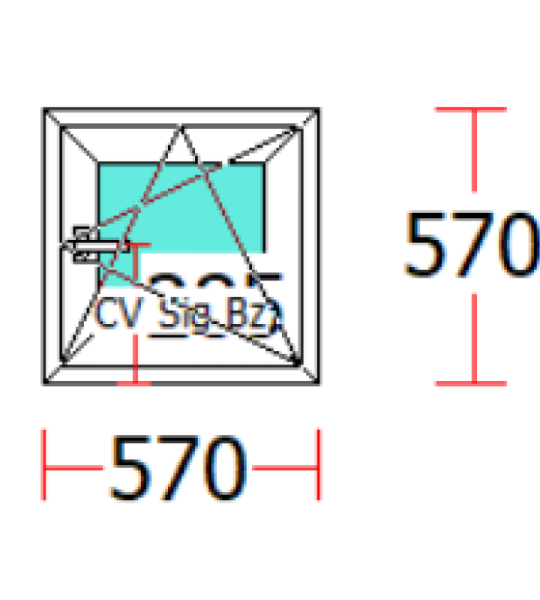 FEREASTRA PVC/1 CANATE