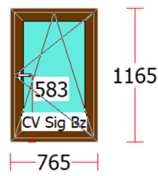 FEREASTRA PVC/1 CANAT