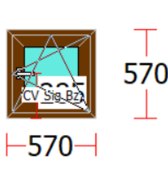 FEREASTRA PVC/1 CANAT